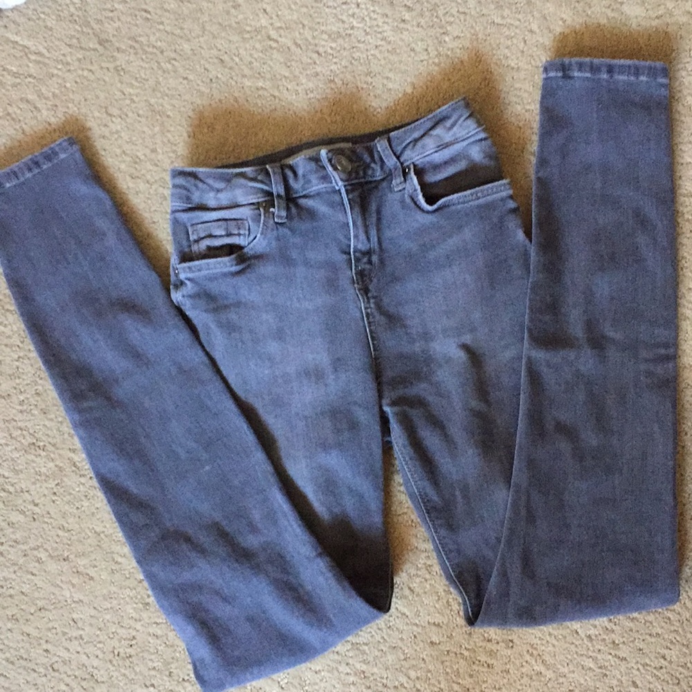 Top shop Jamie distressed jeans